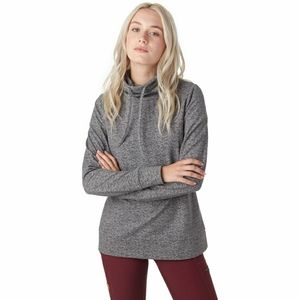 Stoic Quilted Cowl-Neck Tie Sweatershirt